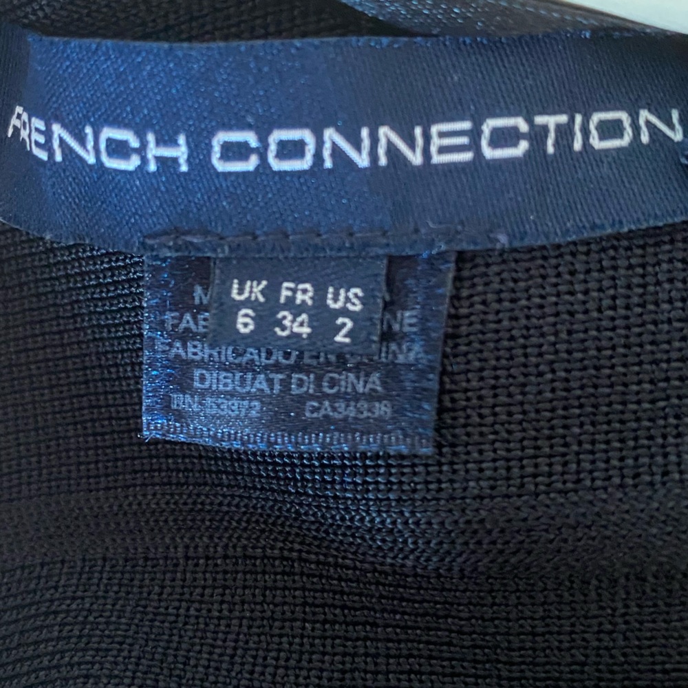 Black and White Women’s French Connection Size 2 Dress - Picture 3 of 3